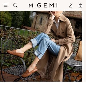 M.Gemi Pastoso Tan Loafers